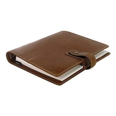 Filofax 2020 A5 Malden Organizer, Leather, Ochre, Paper Size 8.25 x 5.75 inches (C025847-20)