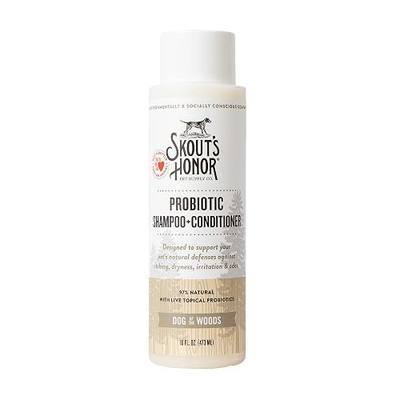 Skout’s Honor Probiotic Natural Dog Shampoo and Conditioner with Avocado Oil & Omega-3s, Gentle Puppy Shampoo, Hydrating Dog Conditioner, 97% Natural, Paraben & Sulfate-Free, Cruelty-Free, 16 oz DOTW