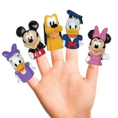 Disney Mickey Mouse & Friends Finger Puppets - Party Favors, Educational, Bath Toys