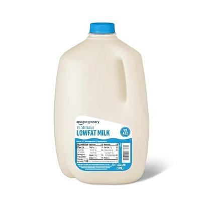Amazon Grocery, 1% Milkfat Lowfat Milk, 1 Gallon