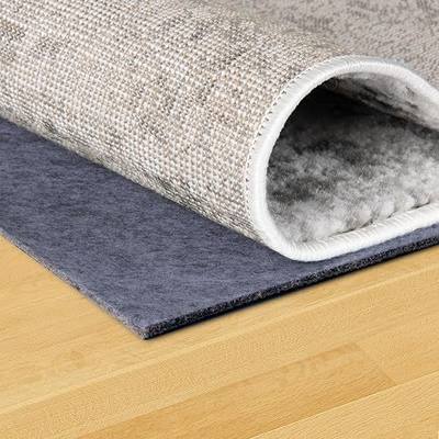 Unique Loom Uni-Luxe Dual Surface Felt and Rubber Non-Slip Rug Pad 1/4" Thick (12'x 16')