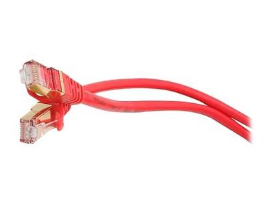 Rosewill 25-Feet Cat 7 Red Color Shielded Twisted Pair Networking Cable (RCNC-11046)