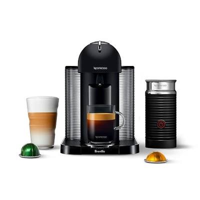Nespresso Vertuo Coffee and Espresso Maker by Breville with Aeroccino and BEST SELLING COFFEES INCLUDED