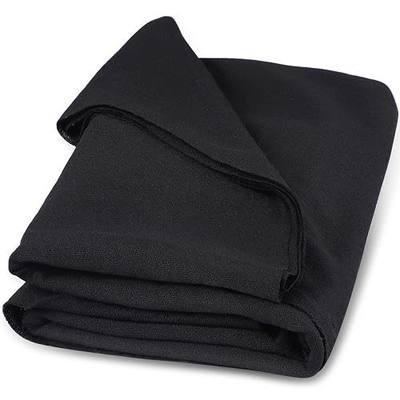 Facmogu Speaker Grill Cloth, 67"x20" Speaker Cloth Speaker Fabric Cover | Stereo Mesh Fabric | Replacement for Home Stage Audio Speakers, Subwoofer Repair | Offer Good Buffer Protection | Black