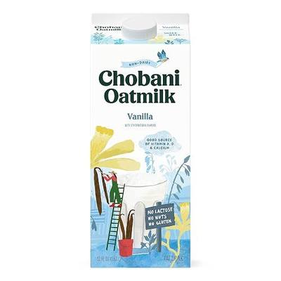 Chobani® Oat Milk, Vanilla, 52 Fl Oz