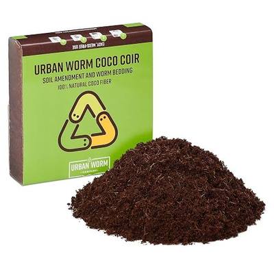 Urban Worm Coco Coir Soil Amendment and Bedding