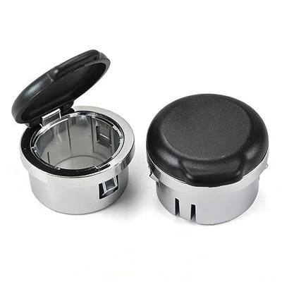 PIT66 2PCS 12V Outlet Plug Retainers Fit Chevy Silverado GMC Sierra 07-13 | Dash Panel Outlet Covers, Replacement Retainers for 12V Power and Cigarette Lighter Ports, Direct Fit