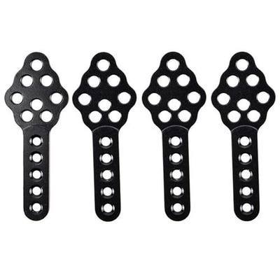 CNC Metal RC Car Shock Absorber Mount Adjust Height Angle Stand for Axial SCX10 90046 D90 D110 RC Crawler Car