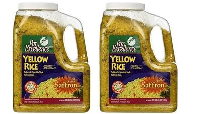Par Excellence Producers Yellow Rice, 3.5 lb. - PACK OF 2