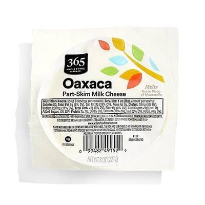 365 by Whole Foods Market Oaxaca Cheese, 8 OZ