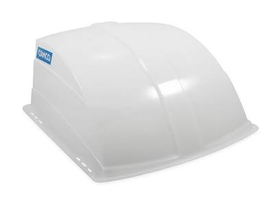 Camco RV Roof Vent Cover | Designed to Allow Fresh Air Ventilation and Light into the RV | White (21014)