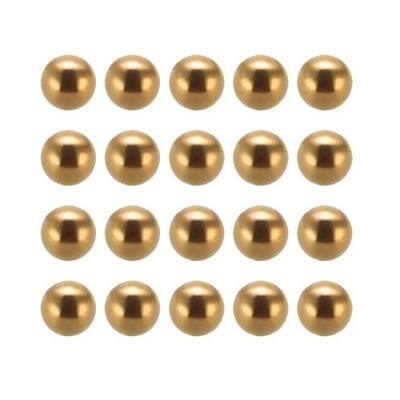 uxcell 3/8 Inch Precision Solid Brass Bearing Balls 20pcs