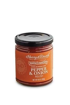 Harry & David Bacon Pepper & Onion Relish, 10Oz, Hamburger Hot Dog