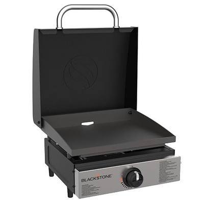 Blackstone 1814 Propane Gas Griddle, 17 Inch, Black | Stainless Steel, Portable Flat Top, Heavy Duty, For Kitchen, Camping, Outdoor, Tailgating
