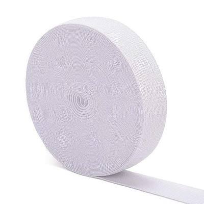 Elastic Bands for Sewing White 1 Inch 12 Yard High Elasticity Knit Spool Sewing Band for Waistbands Pants Clothes and Crafts DIY, Airisoer