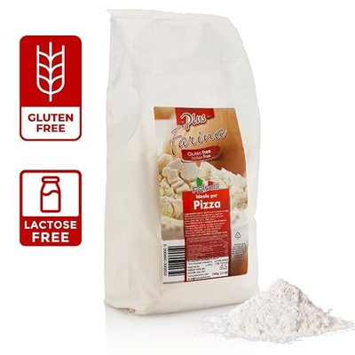 POLSELLI Gluten Free Flour, Lactose Free, Starch Blend, 2.2 lbs | All-Natural, Multi Purpose Flour & Starch Blend For Baking Pizza, Bread & Pasta, Gluten-Free, Lactose-Free, Product Of Italy.