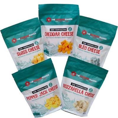 High Temperature Cheese Assortment Pack - 5, 1 pound Packs - The Sausage Maker