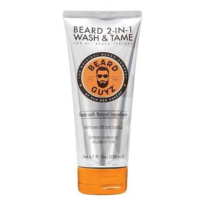 Beard Guyz 2-in-1 Beard Wash and Conditioner, Deep Cleansing Beard Shampoo for Men, Softening & Taming Formula – 6.7 oz (Pack of 1)