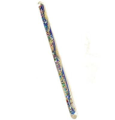 Magic Glitter Wand - Spiral Wonder Wand Tube Stick (Blue/Gold, 11 Inch)