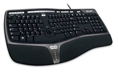 Microsoft Wired Natural Ergonomic Keyboard 4000, Retail