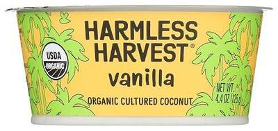 Harmless Harvest, Coconut Yogurt Alternative, Vanilla, Organic, Dairy-free, 4.4 Oz