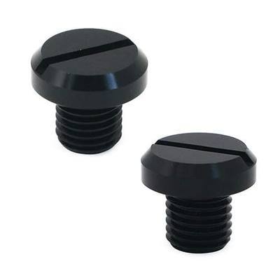 M10x1.25 Motorcycle Mirror Hole Plugs Universal 2pcs