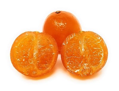 Whole Candied Orange - Cake Decorating and Pastry - Imported From Italy 3 Oranges - Approximately 1 Pound