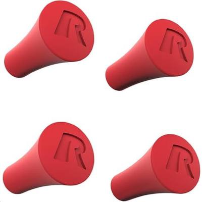 RAM MOUNTS X-Grip Red Replacement Rubber End Caps for Phones & Tablets | Includes 4 red replacement caps, fits all RAM Mounts X-Grip holders, glue included