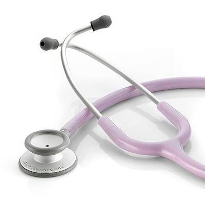 ADC Adscope Lite 619 Ultra Lightweight Clinician Stethoscope with Tuneable AFD Technology, 31 inch Length, Lavender