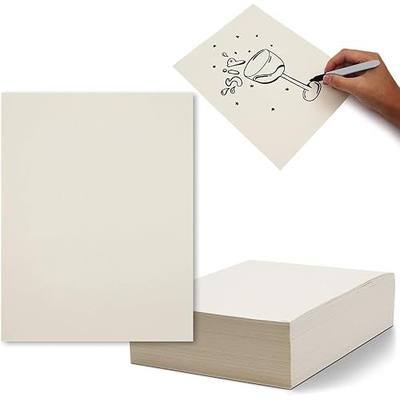 Bright Creations Newsprint Paper - 8.5 x 11 in, 500 Sheets, White - Uncoated Sheets for Sketching, Drawing & Doodling, Crafts, Packing & Printing