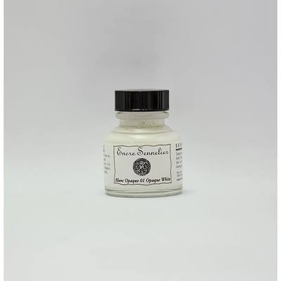 Sennelier Drawing Ink, 30ml Bottle, Opaque White