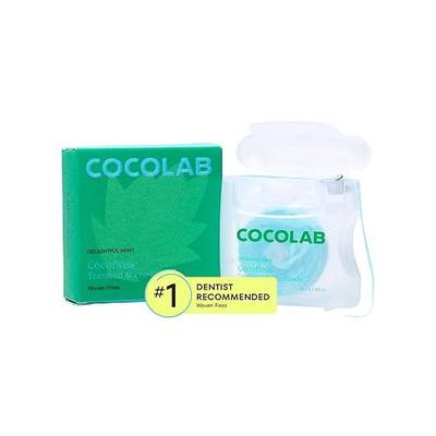 Cocofloss Expanding Woven Dental Floss by COCOLAB, Mint Scent, 1-Pack | Dentist-designed, 500+ interwoven fibers, coconut oil infused, cruelty-free & vegan, adults & kids daily oral care