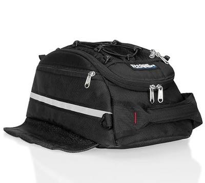 Chase Harper USA 540 Magnetic Tank Bag - Water-Resistant, Tear-Resistant, Industrial Grade Ballistic Nylon with Anti-Scratch Rubberized Bottom, Neodymium Magnets within Magnetic Wings – Black