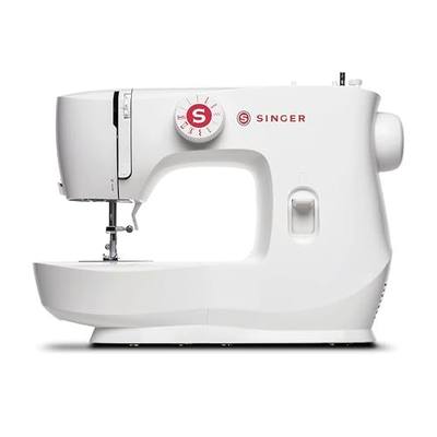 SINGER® MX60 Lightweight & Portable Sewing Machine with Accessory Kit | 6 stitches deliver 57 applications, LED light, Foot pedal, 4-step buttonhole , easy to use, great for crafts & mending