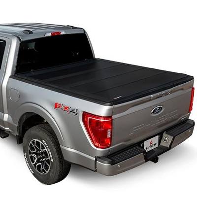 LEER HF650M Quad-Folding Tonneau Cover, Fits 2015-2026 Ford F150 with 5'6" Truck Bed
