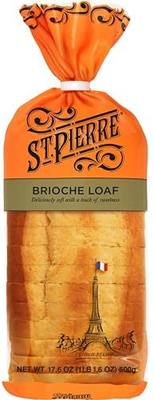 St. Pierre, Sliced Brioche Loaf, 17.6 Oz