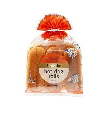 St. Pierre, Brioche Hot Dog Rolls (6 Count)