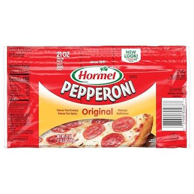 Hormel Original Sliced Pepperoni Value Pack, 21 Oz