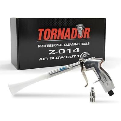 Tornador Z-014 Air Blow Out Tool | High-Pressure Air Gun for Car Detailing | Professional Cleaning Gun | Powerful Air Blower for Auto Detailing & Compressor Use