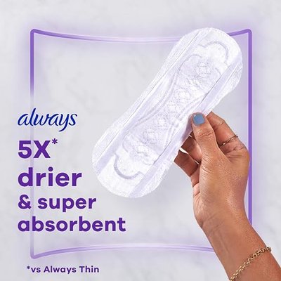 Always 3-in-1 Xtra Protection, Daily Liners for Women, Regular Absorbency, with Leakguard + Rapiddry, Unscented, 84 Count x 3 (252 Count Total) (Packaging May Vary)