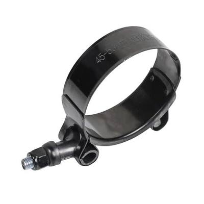 Kyostar 1.75" T-Bolt Hose Clamp Adjustable Stainless Steel Clamp Black (Electrophoresis) Diameter Ranger for 1.75" (45mm -53mm)