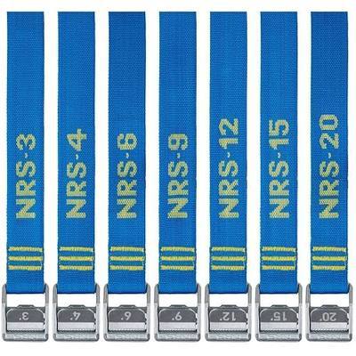NRS 1.5" Heavy Duty Straps 20' Pair Iconic Blue