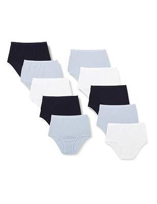 Iris & Lilly Women's Lace High Waist Underwear, Pack of 10