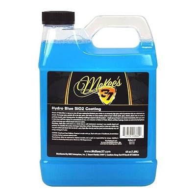 McKee's 37 - Hydro Blue SiO2 Coating | Ceramic Coating for Cars, Easy Protection & Shine Spray for Paint, Glass, Wheels, Chrome & Trim (64 oz)