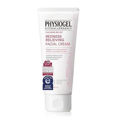 PHYSIOGEL Calming Relief Redness Relieving Facial Cream, 3.4 fl. oz. | Soothing Face Moisturizer, With Squalane, For Dry, Irritated & Redness-Prone Skin