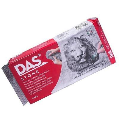 DAS Air-Hardening Modeling Clay - Stone Air Dry Clay 2.2lb Block - Pliable Air Clay for Sculpting and Coating - Introductory Air Dry Modeling Clay for All Ages - Molding Clay for Sculpting and More