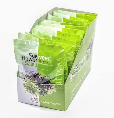 Seaweed Flower Salad (Seaweed Flower Salad 20g, 12 Packs, One Box)