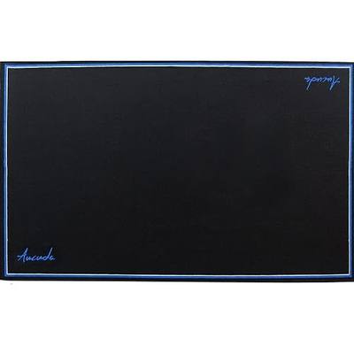 Aucuda Drum Rug Mat Non Slip 4x6 ft for Electric Set, Black Drumming Carpet | Tightly Woven Soundproof TPR Grip Cool Accessories Bass Pedal Outdoor