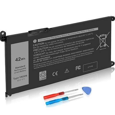 42Wh YRDD6 Battery for Dell inspiron 15 3000 Series 3583 3593 3582 3584 | 3501 inspiron 15 5000 Series 5582 5584 5593 5594 5598 5585 14 3493 5481 5482 5485 5491 5493 7586 Vostro 5481 1VX1H P93G P75F