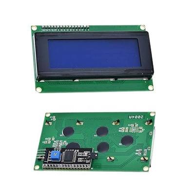 HiLetgo HD44780 2004 LCD 20x4 2004A Character LCD Screen Display Module Blue Backlight with IIC/I2C Serial InterfaceAdapter